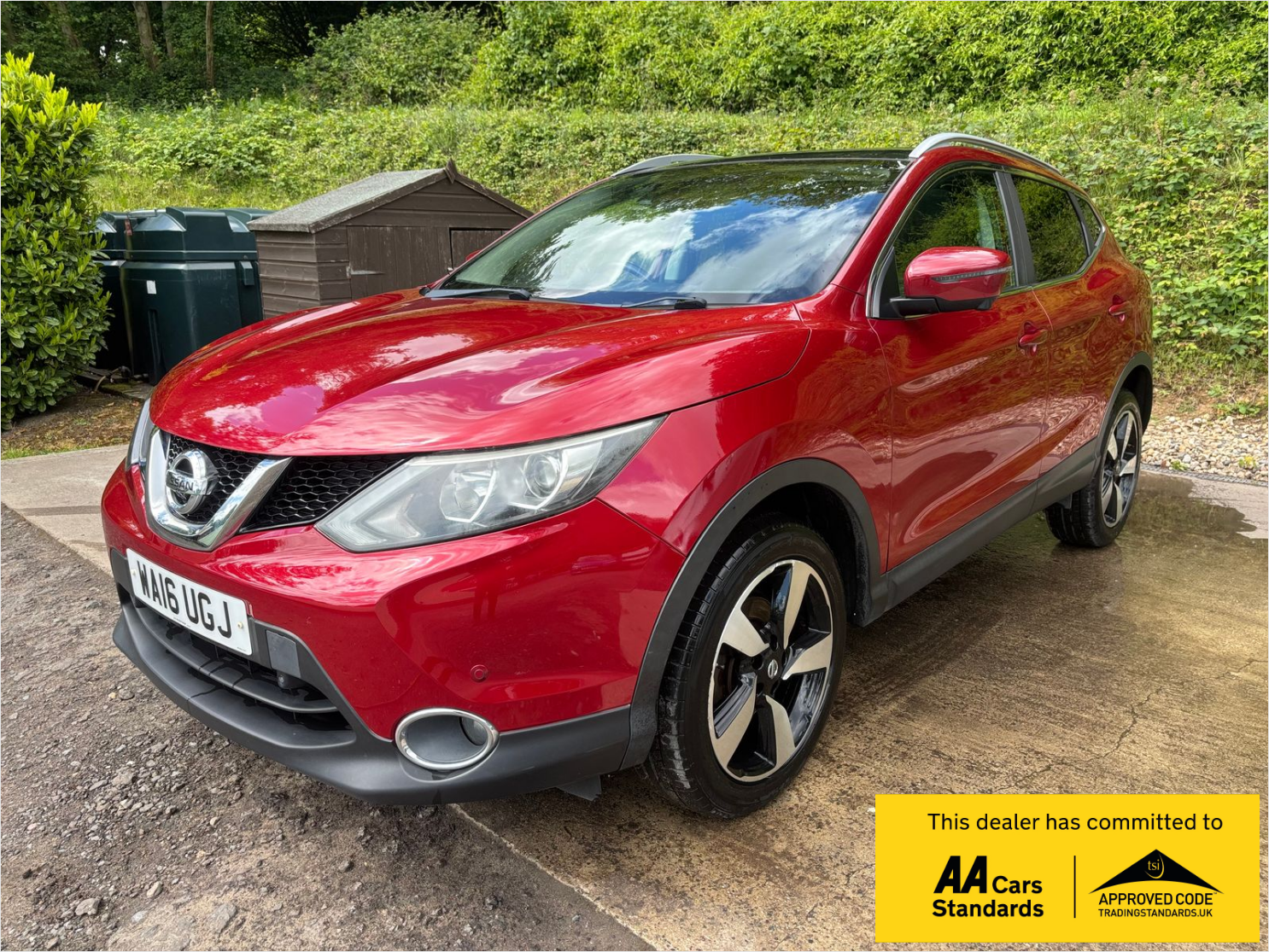 2016 NISSAN QASHQAI for sale