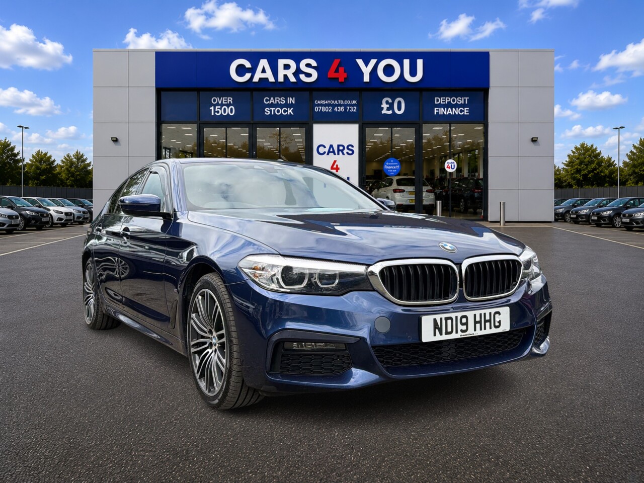 2019 BMW 5 SERIES for sale