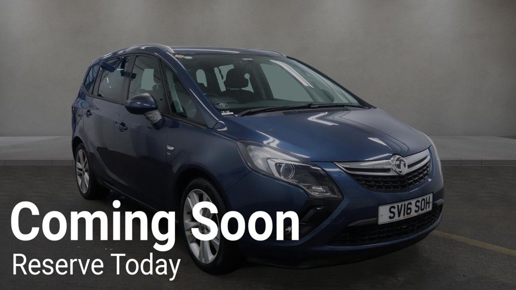 2016 VAUXHALL ZAFIRA TOURER for sale