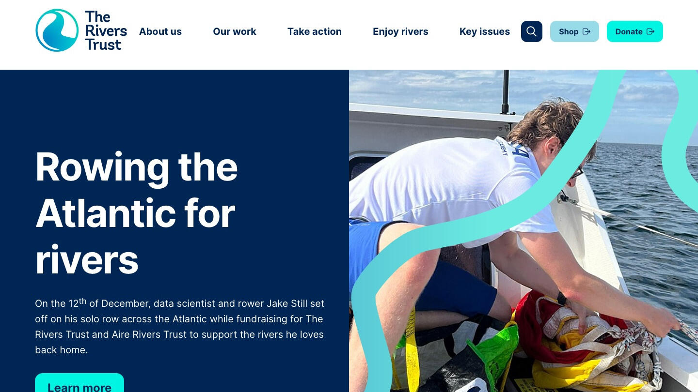 The Together for Rivers campaign page on The Rivers Trust website.