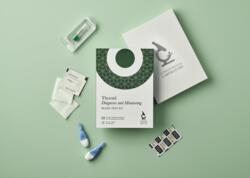 <p>Analyse the function of your thyroid gland.&nbsp;</p><p>Check your levels of <strong>Thyroid Stimulating Hormone </strong>and <strong>Free T4</strong>.</p><p>Low thyroid affects over 2% of our population and over 13% of women over 60 causing fatigue, weight gain, thinning hair and depression.</p><p>It is notoriously difficult to diagnose thyroid problems without a blood test.</p><p>This test works as well with a <strong>finger prick</strong> sample as with a <strong>phlebotomy</strong> sample.</p>