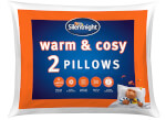 Image for Silentnight Warm & Cosy Pillow Twin Pack
