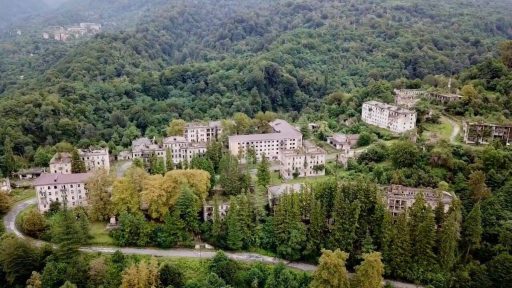 Abandoned Mining Town in Abkhazia