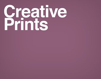Printed creative advertising