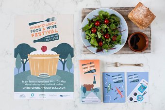 Christchurch Food Festival Branding