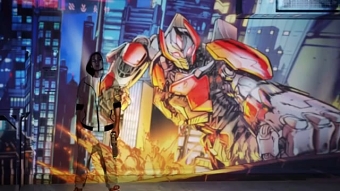 Magic Planet "Hero vs Robot"