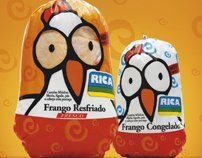Frangos Rica - Comunicação Visual