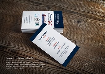 Xephyr LTD business cards