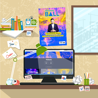 Freshers' Ball Promotional Poster
