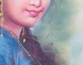 Rangoli portrait