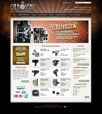 Calkovsky Website