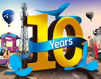 Telenor 10 years