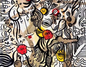 .The Fine Line V.3- Paintings & Drawings.