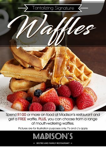 Restaurant Waffle Special