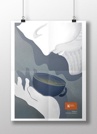 Illustrations "Idol and his shadow".