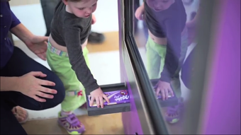 A Facebook-physical campaign for Milka