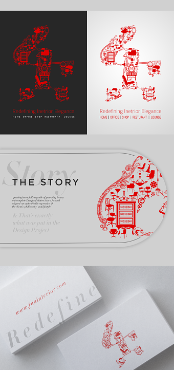 Fua Interior Design Identity Design