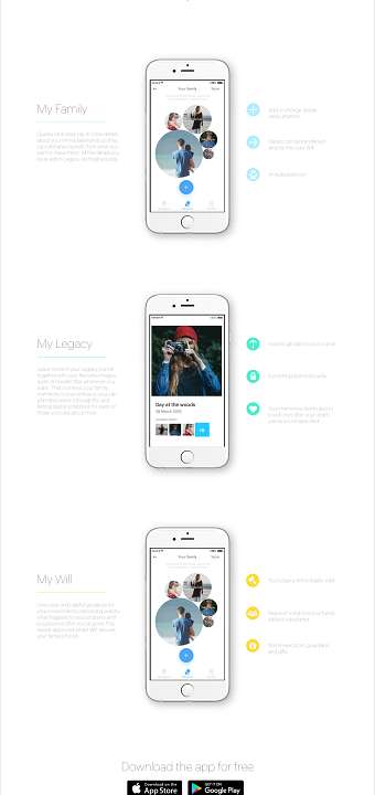 Legacy site design