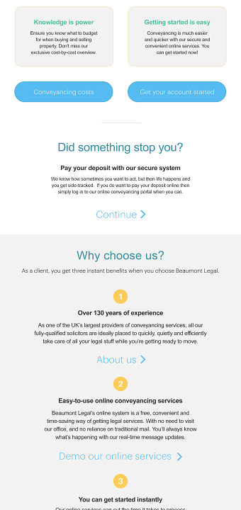 Email designs