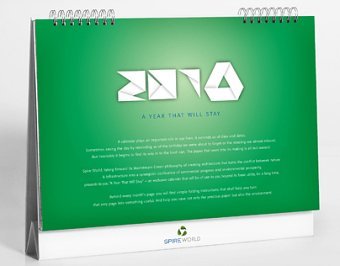 Spire world calendar