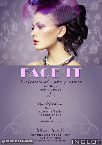 Face It - Flyer and Business Card Design