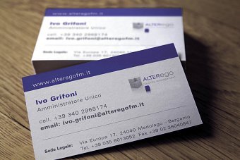 Brochure & Business card for Alterego