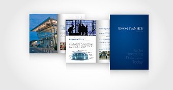 Folder design for Simon Ivanhoe Polska