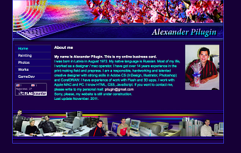My own website of 2011 year.