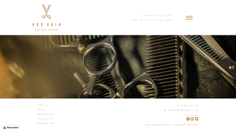 Rudhair - website design and build -  responsive site