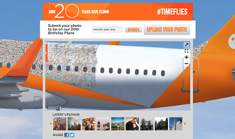 easyJet #TimeFlies campaign