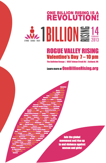One Billion Rising 2013 Posters