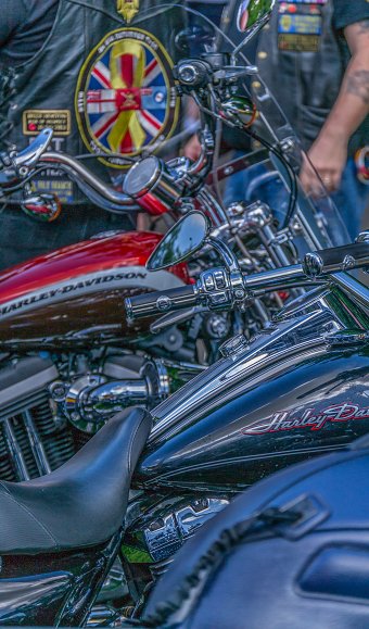 Chromed bikes