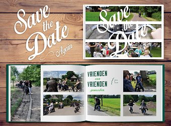 Save the Date Again Memory Book
