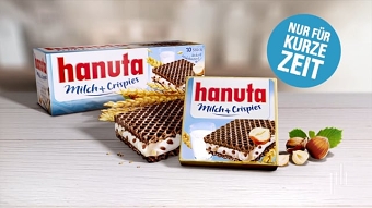 Hanuta Milch & Crispies "Illustrationen"