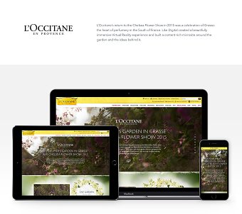 L'Occitane Chelsea Flower Show