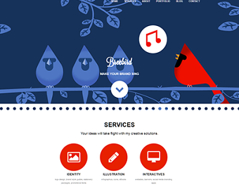 Breebird Website Design