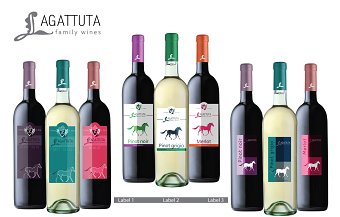 Logo and labels