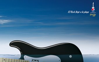 El rock llegó a la playa