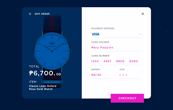 DailyUI #002 Credit Card Checkout