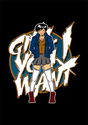 THE GIRL YOU WANT!