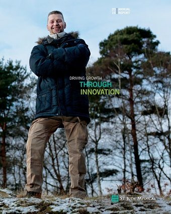 St Jude Medical 2015 Annual Report photography