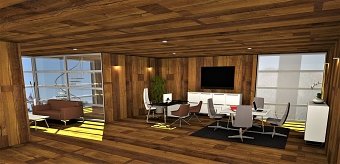 Nature-focused environmentally friendly Office
