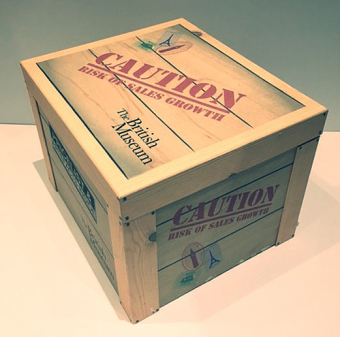British Museum Wooden Crate