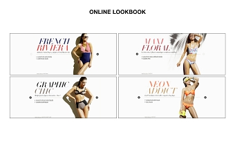 Lookbook for the FR Amazon Page online - Swimwear