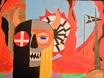 Wotan as the god of War