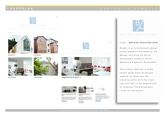 Re brand for Bryson Architecture