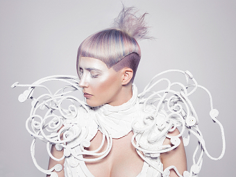Retouching for hair stylists' competition