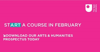 Arts and Humanities web ad