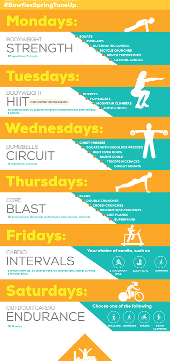 Bowflex - Infographic