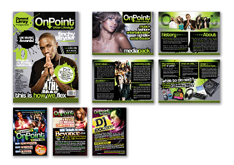 Magazine and Urban Event Design